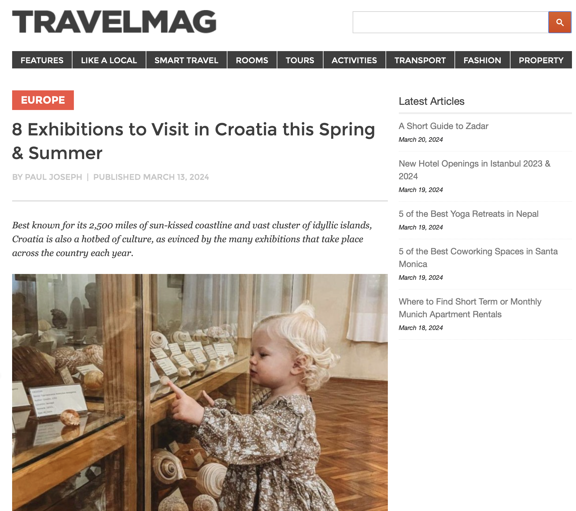 8 Exhibitions to Visit in Croatia this Spring & Summer by Travel Mag image 1