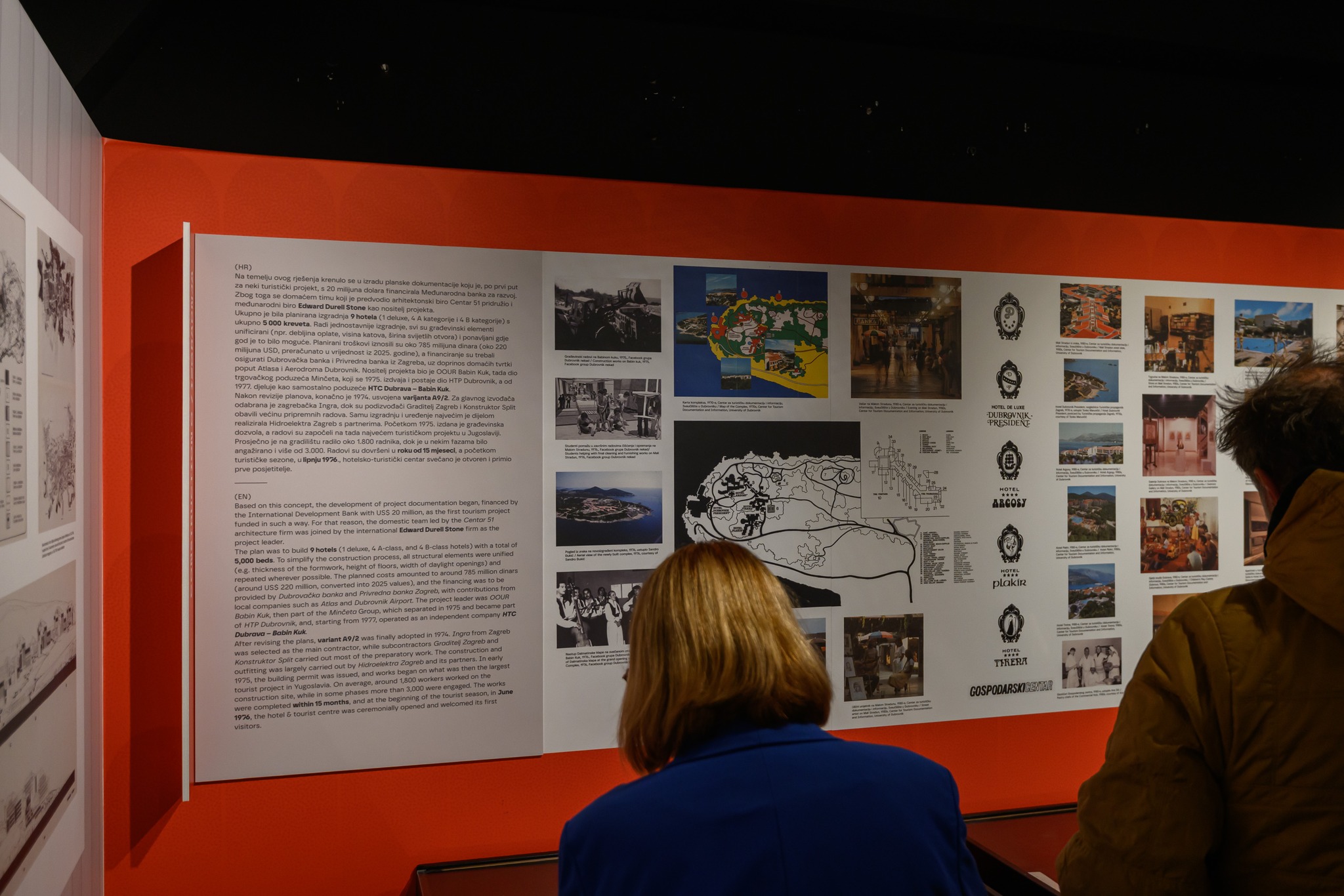 Exhibition “Babin kuk – Planning of the Utopia: 50 Years Since the Construction of the Hotel and Tourism Compl image 31