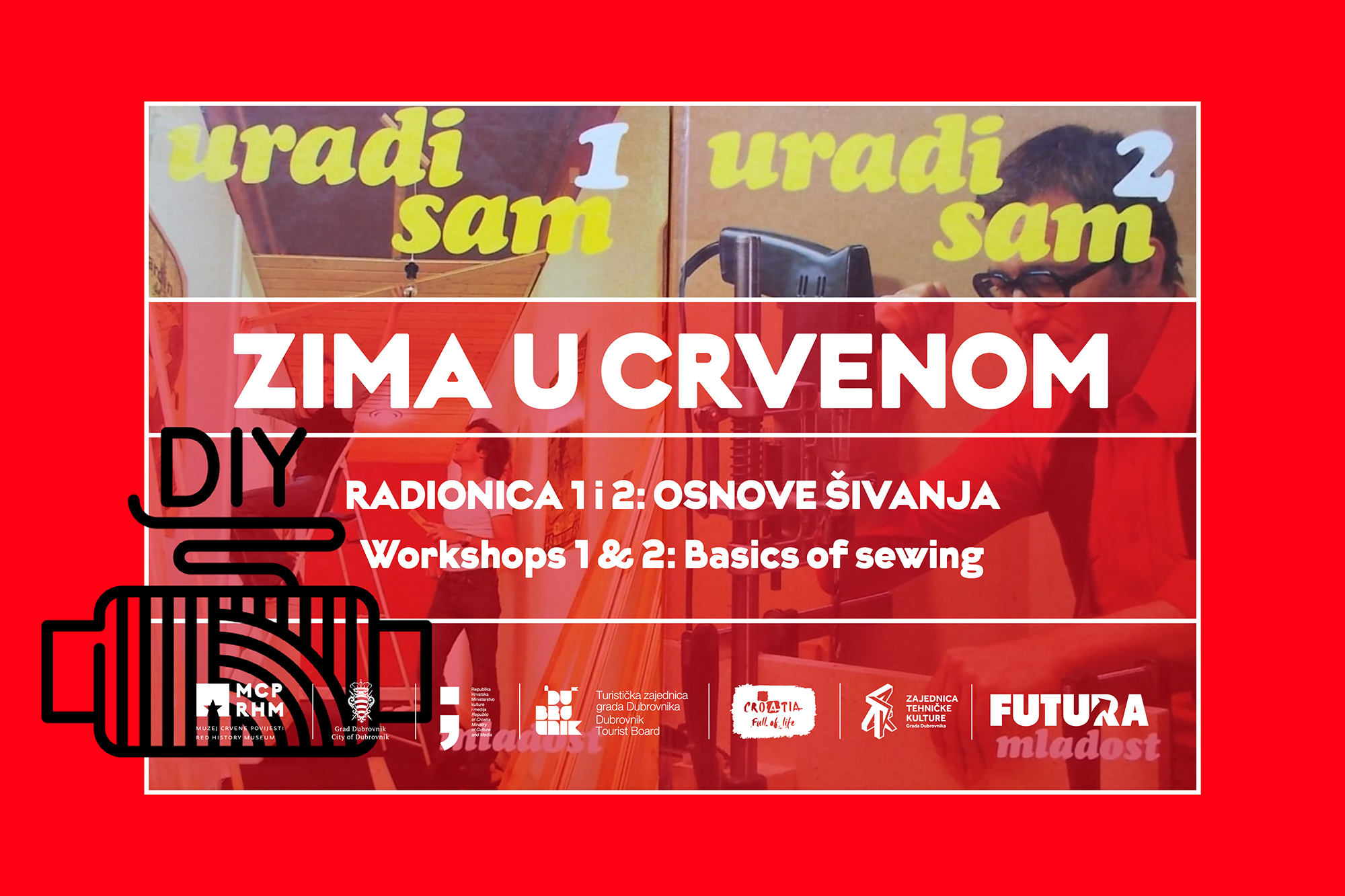 WINTER IN RED: 'DIY' workshops for adults / 9.2.-1.3.2024. image 1